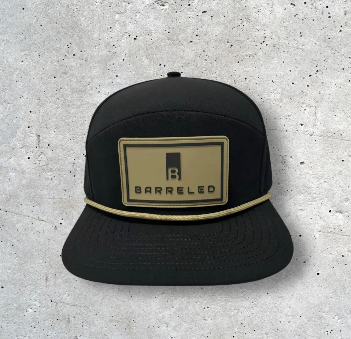 Logo SnapBack Rope Hat - Black
