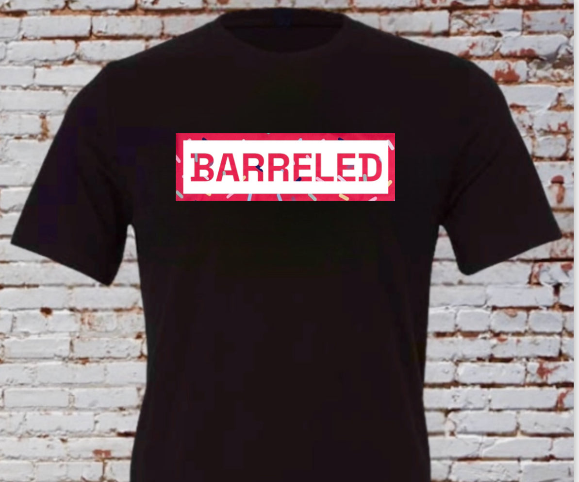 Donut Sprinkles shirt - Black